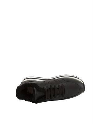 SNEAKERS VOILE BLANCHE NERO in DONNA