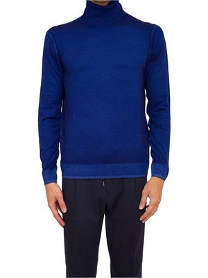 MAGLIA PAOLO PECORA BLU in UOMO