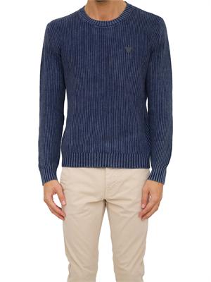 MAGLIA GUESS JEANS BLU in UOMO