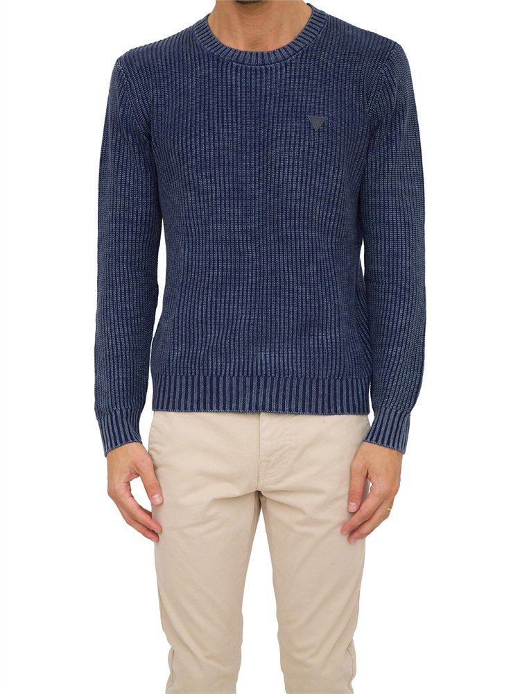 MAGLIA GUESS JEANS BLU