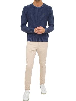 MAGLIA GUESS JEANS BLU in UOMO