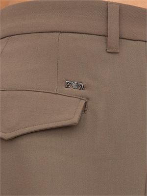 PANTALONE CASUAL EMPORIO ARMANI MARRONE in UOMO