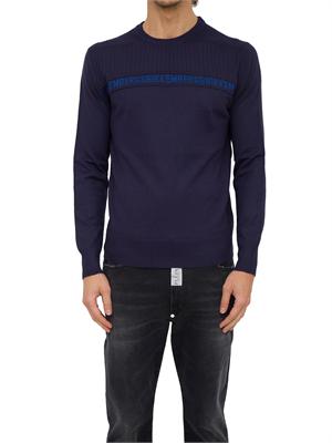 MAGLIA BIKKEMBERGS BLU in UOMO