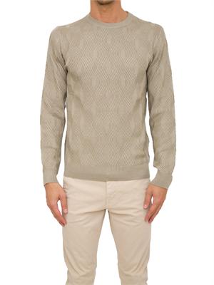 MAGLIA EMPORIO ARMANI BEIGE in UOMO