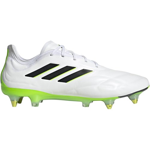 ADIDAS Copa Pure.1 Sg, Football Shoes (soft Ground) Unisex-Adulto Ftwr White Core Black Lucid Lemon Uomo in Scarpe