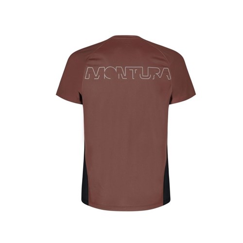 MONTURA Mtgn22X 61 Join T-Shirt Marrone Uomo in Abbigliamento