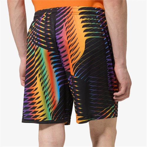 AUSTRALIAN Paush0007 001 Shorts Sport Arancio-Nero Uomo in Abbigliamento