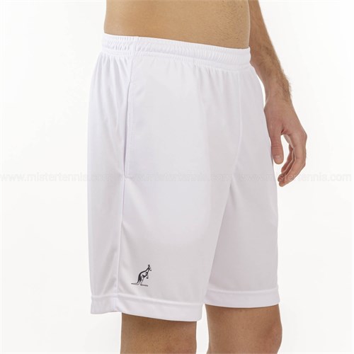 AUSTRALIAN Teush0005 002 Shorts Sport Bianco Uomo in Abbigliamento