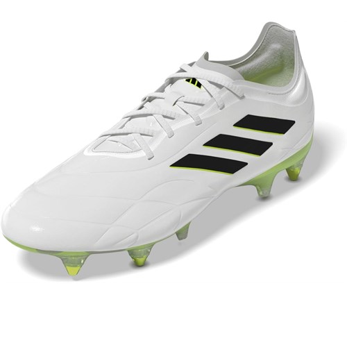 ADIDAS ADIDAS Copa Pure.1 Sg, Football Shoes (soft Ground) Unisex-Adulto Ftwr White Core Black Lucid Lemon Uomo in Calcio