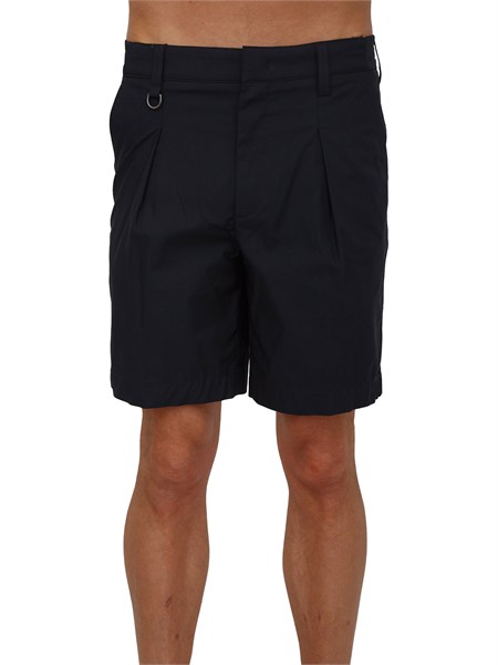 bermuda paolo pecora in misto cotone blu d0110199