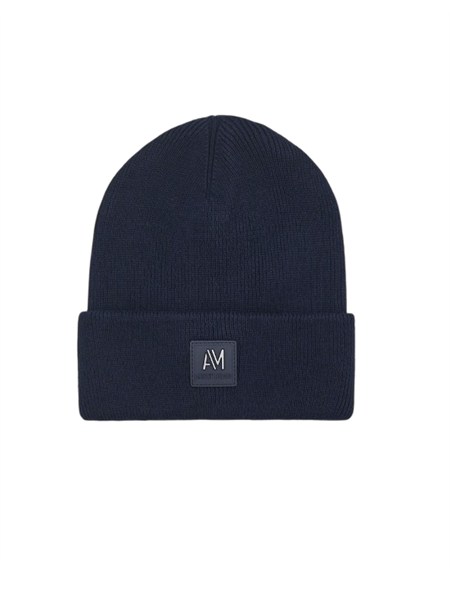 berretto antony morato in maglia nera mmha00409ya100064