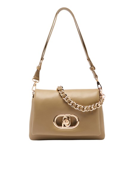 borsa la puffy liu jo in ecopelle beige aa6148e0953