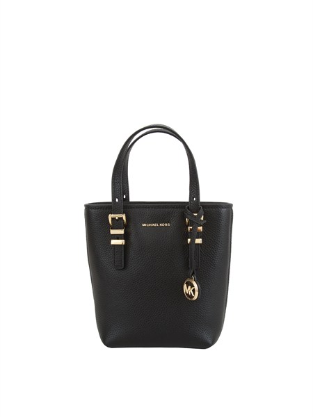 borsa michael michael kors in pelle martellata nera 32s5gqnc0l