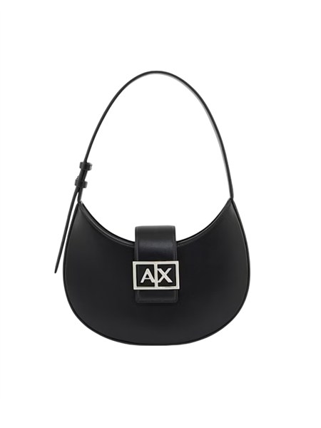 borsa nera armani exchange donna ecopelle nera xw002565af12039