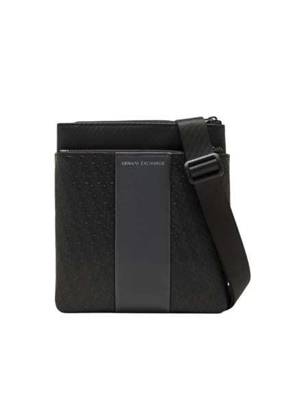 borsello armani exchange uomo ecopelle grigia xm003600af26691