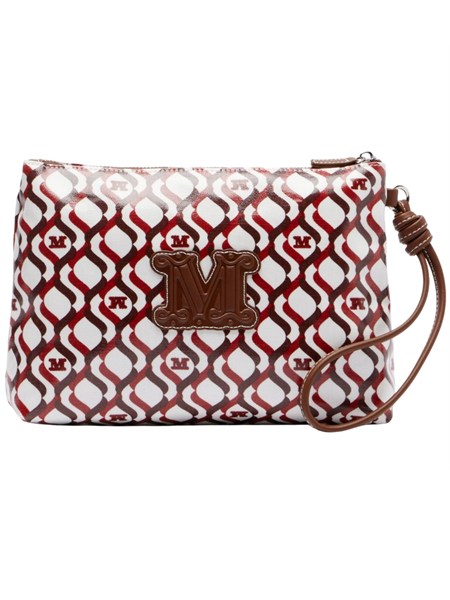 bustina tazzina max mara beach canvas cuoio bchtazzina