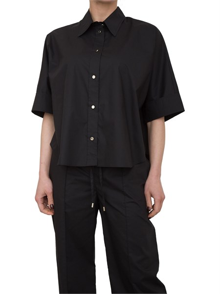camicia manica corta donna liu jo nero ca5370ts246