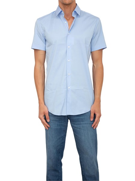 camicia manica lunga uomo boss azzurro prayskentshc50494629
