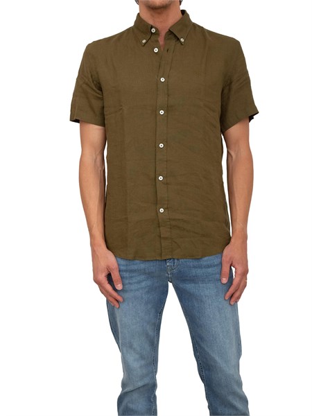 camicia manica lunga uomo boss verde hroanbdesh50539352