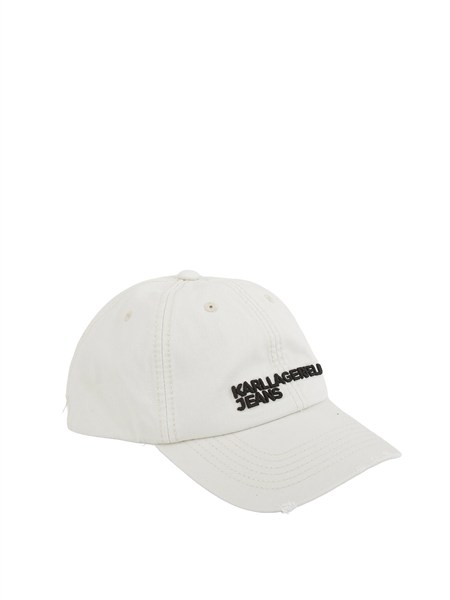 cappello karl lagerfeld jeans grigio ghiaccio 261mklb2w33072