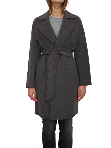 cappotto ajaccio max mara in lana seta e cashmere grigio ajaccio