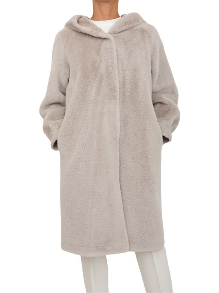 cappotto reversibile calotta emme marella grigio perla calotta