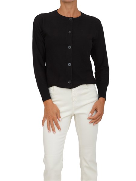 cardigan donna emme marella nero palmira