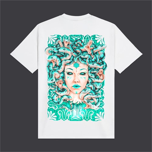 DOLLY NOIRE DOLLY NOIRE Ts706 Tee Wht Medusa Bianco Uomo in T-shirt