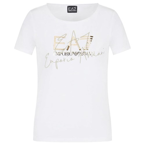 EA7 EMPORIO ARMANI EA7 EMPORIO ARMANI 3DTT26 Tjfkz 0101 T-Shirt Bianco Donna in T-shirt
