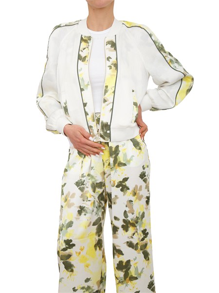 felpa giubbino reversibile liu jo donna in raso ta6256t358a