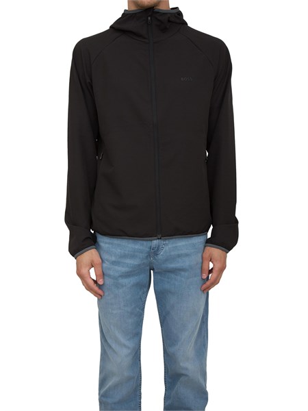 giubbotto idrorepellente boss in tessuto elasticizzato nero l commuter50542451