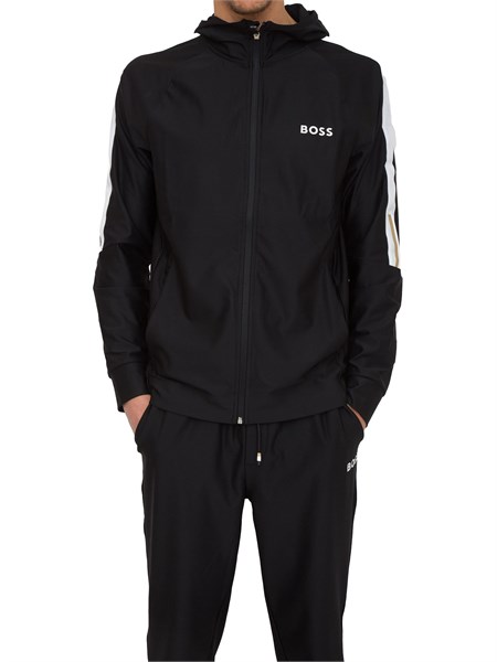 felpa uomo boss nero sicon50506162