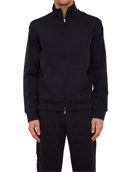 felpa uomo emporio armani blu 6r1mf11jhsz