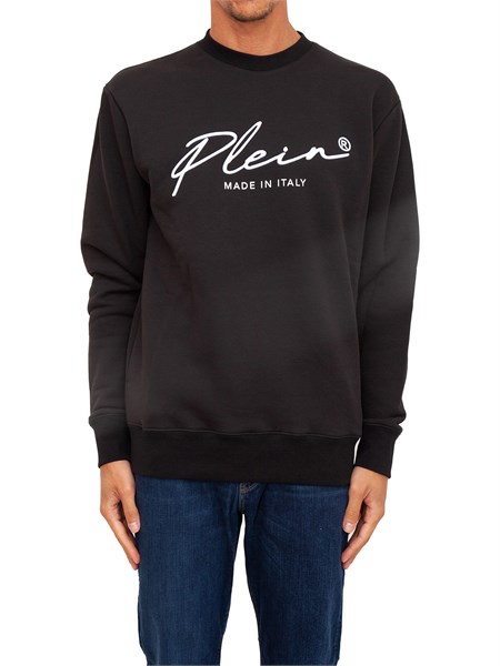 felpa uomo philipp plein nero mjo0776pjo002n
