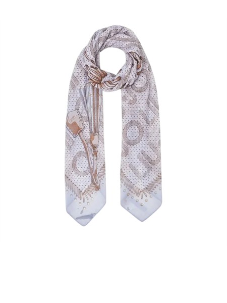 foulard azzurro