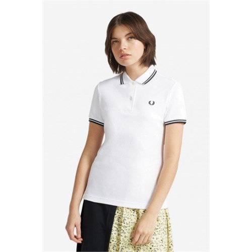 FRED PERRY FRED PERRY G3600 200 Wht Polo M/C W in Polo