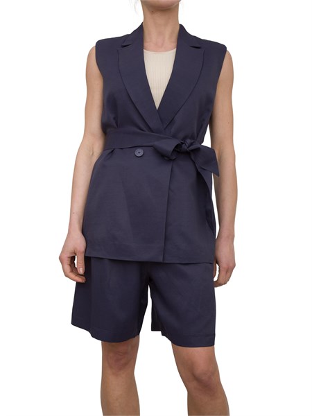 giacca doppiopetto donna nenette blu bumble