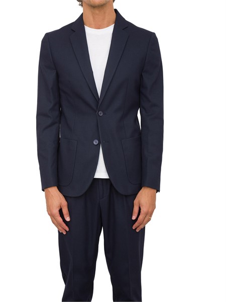 giacca monopetto uomo antony morato blu mmjs00052fa600285