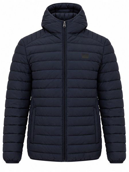 giubbino trussardi uomo in nylon crinkle blu f004m008yr