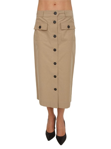 gonna liu jo donna in misto cotone beige wa6390t398a