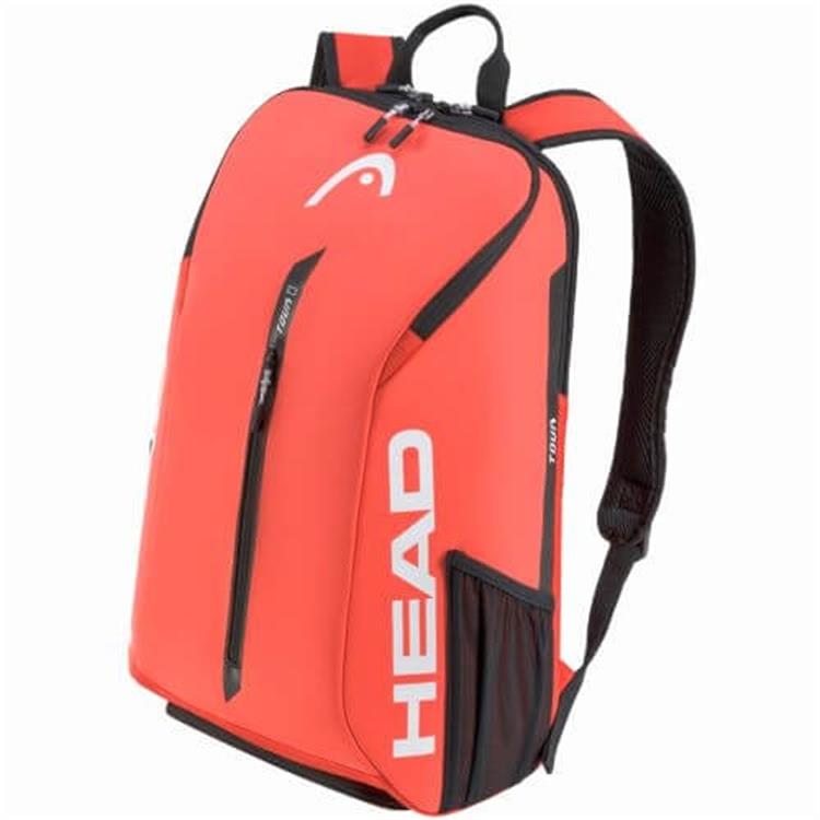 HEAD HEAD 260854 Tour Backpack 25L Fo Rosso-Nero Unisex