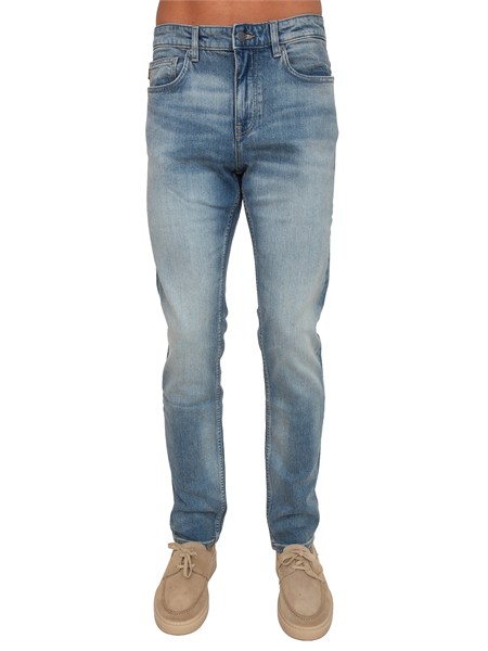 jeans boss uomo in denim effetto used delaware50553396