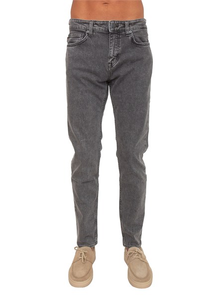 jeans boss uomo in denim grigio delaware50553402