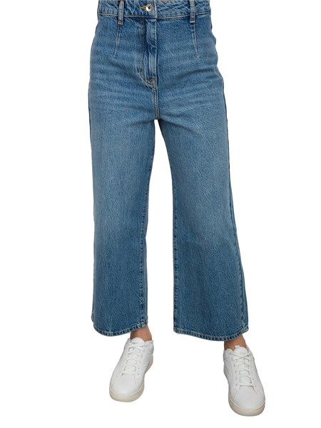 jeans patrizia pepe essential a palazzo 8p0691d1wzb