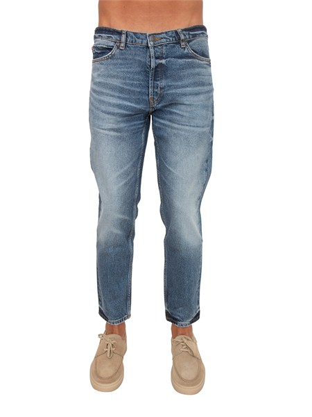 jeans hugo uomo in denim medio effetto used hugo63450554138