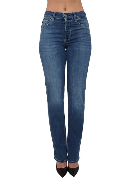 jeans liu jo donna in denim effetto used ua6063ds081