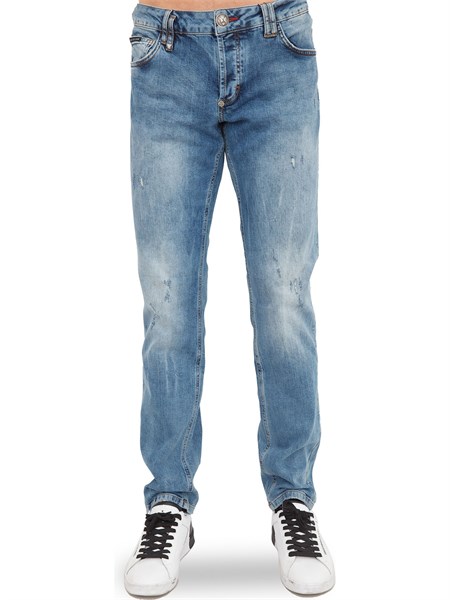 jeans uomo philipp plein blu mdt2523pde004n
