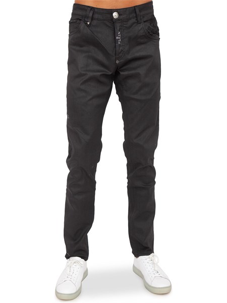 jeans uomo philipp plein nero mdt3087pde004n