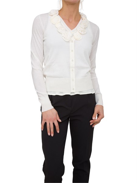 maglia donna blugirl bianco rf4106ma82o