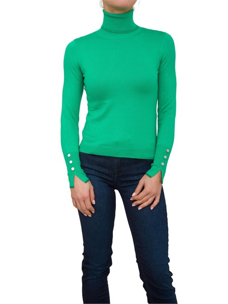 maglia donna liu jo verde wf4008ms49i